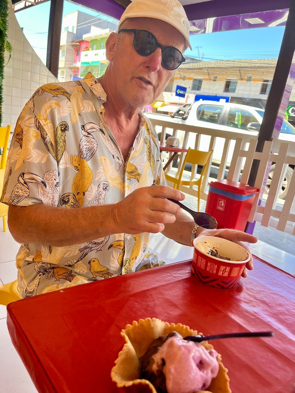 Brasilien - Jacuípe - Eiscreme in Arembepe