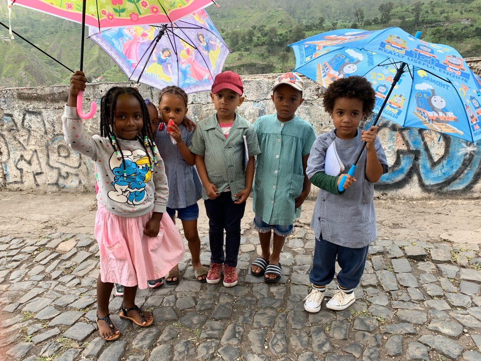 Cap-Vert -  - Enfants du village 