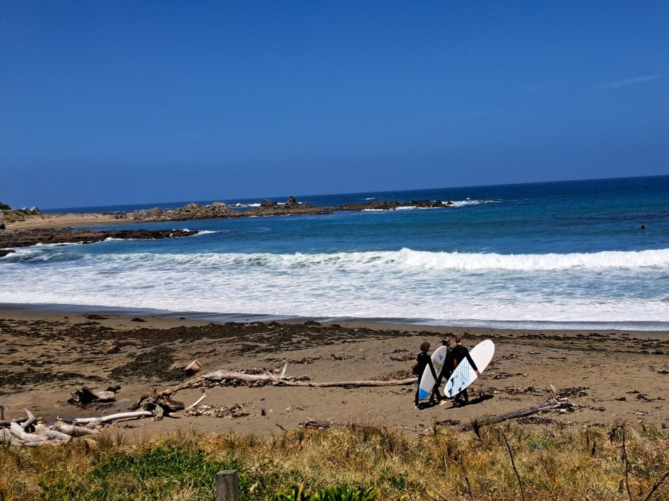 Neuseeland - Princess Beach - Wellenreiten 
