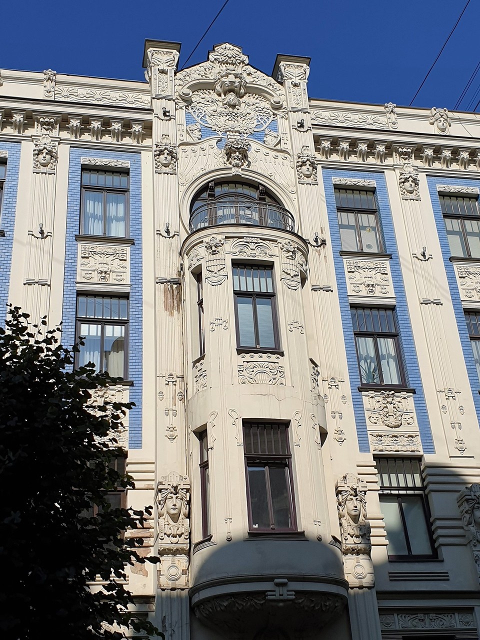 Latvia - Riga - Art Nouveau building