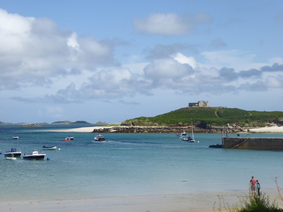 United Kingdom - Isles Of Scilly - The Blockhouse or Dover Fort was built by Edward VI to defend against French attack. In fact, the blockhouse did not see action until the 17th century, during the English Civil War in 1651.