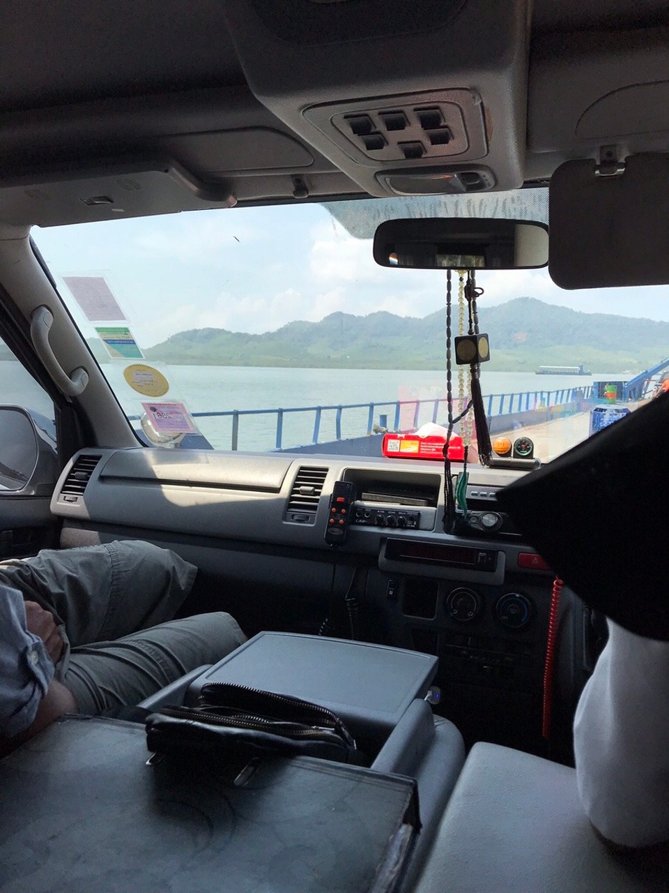 Thailand - Amphoe Ko Lanta - On the car ferry to Koh Lanta