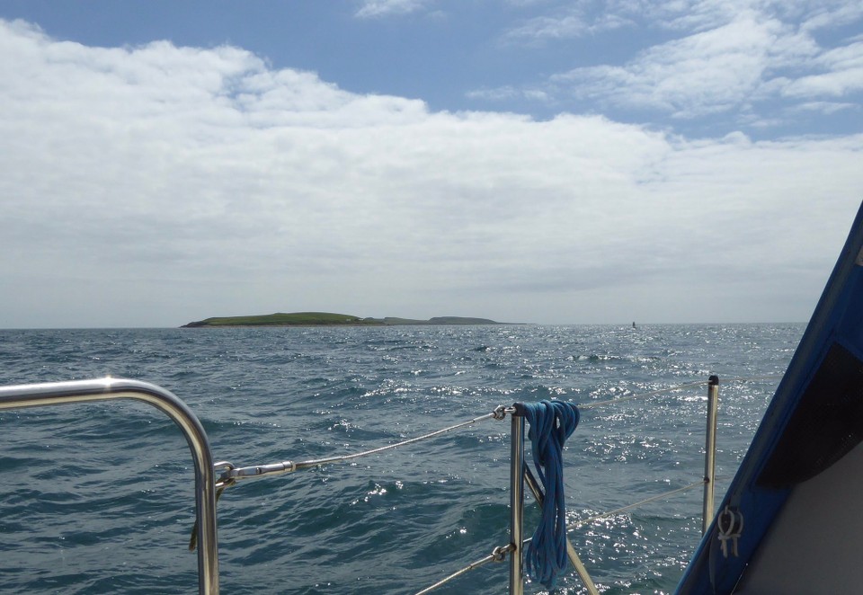 Ireland - Kilmore Quay - Good to see the green and red buoys of St Patrick’s Bridge; a channel over the sandbanks leading to the safe water mark of Kilmore Quay Marina.