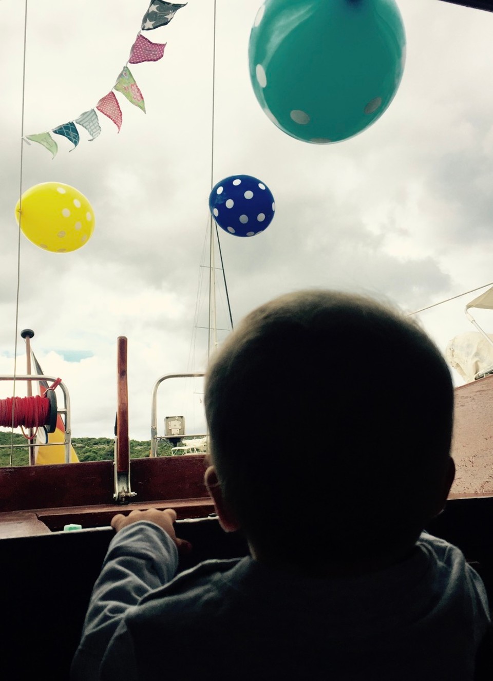 Kroatien - Susak - Ballons!