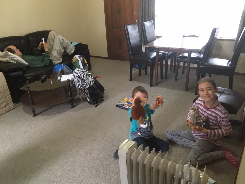 Neuseeland - Caversham - Zimmer 2 im Carisbrook Motel.