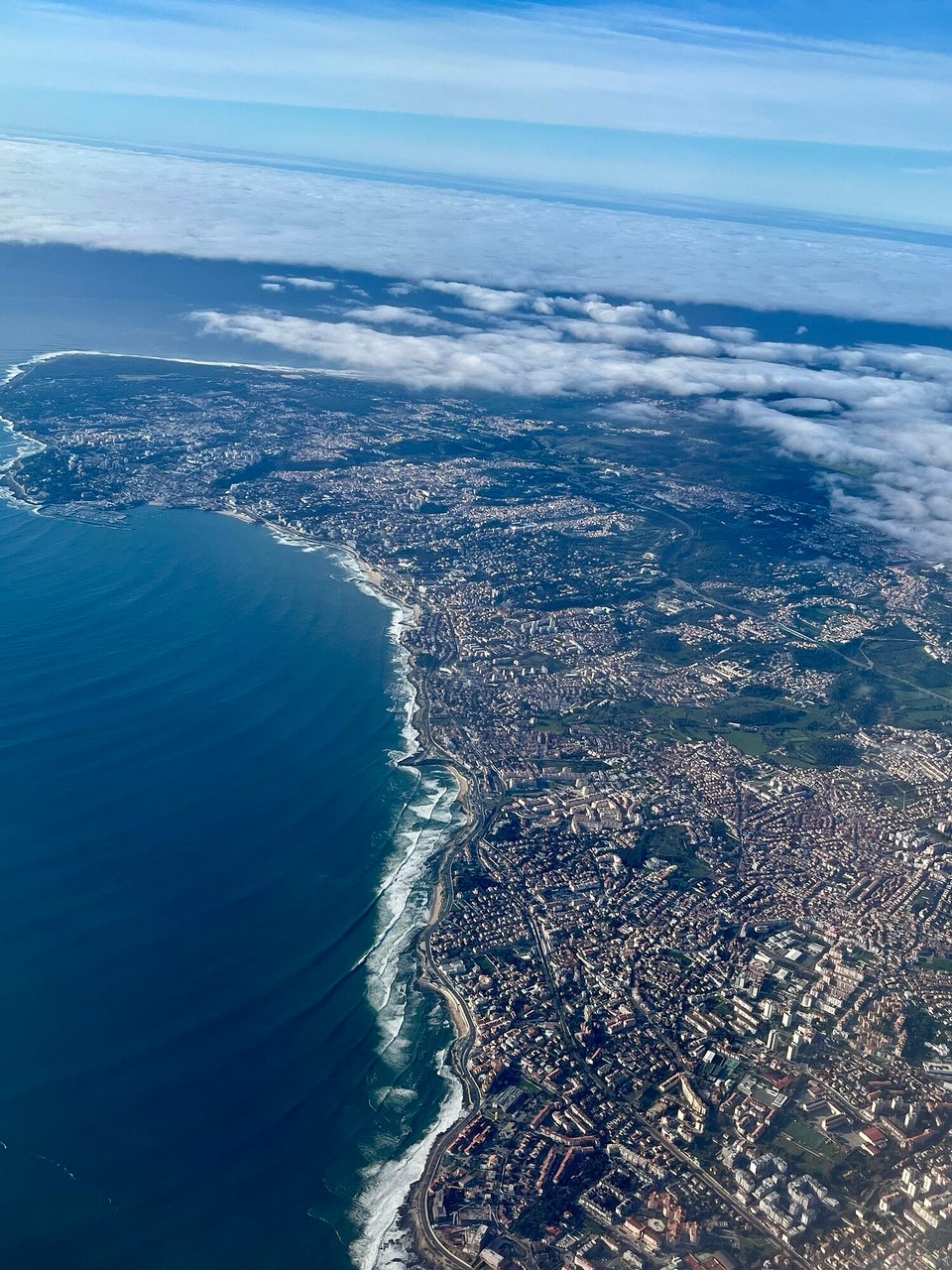 Portugal - Lissabon - Lissbon aus dem Flugzeug