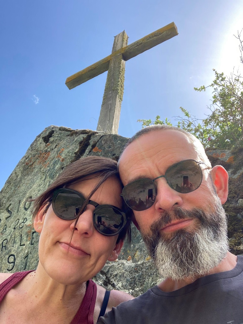 Italien - Cogne - Rückweg mit “Gipfelkreuz”