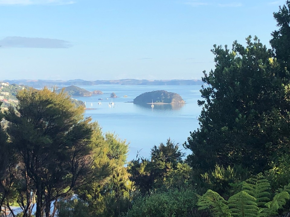 Neuseeland - Karikari Peninsula - Aussichtspunkt an meiner Joggingstrecke in Richtung Opua