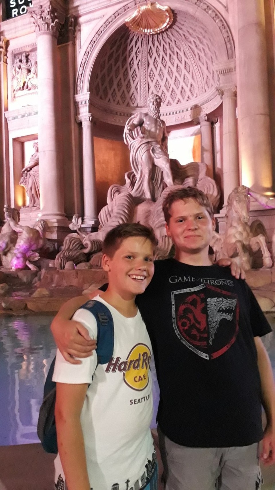 USA - Las Vegas - Trevi Brunnen