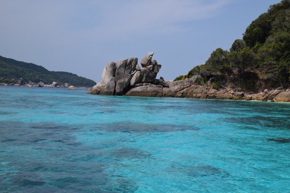 Thailand - Amphoe Thai Mueang - Zum Schnorcheln ging es weiter zu Insel Nr. 9
