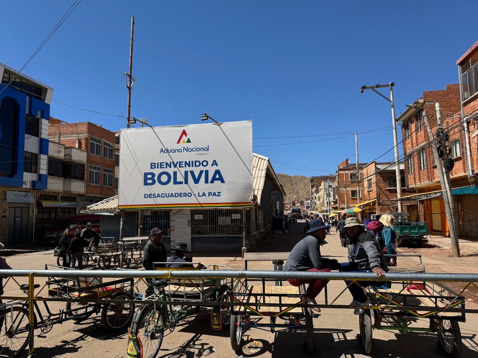 Bolivien - La Paz - Und da ist Bolivia
