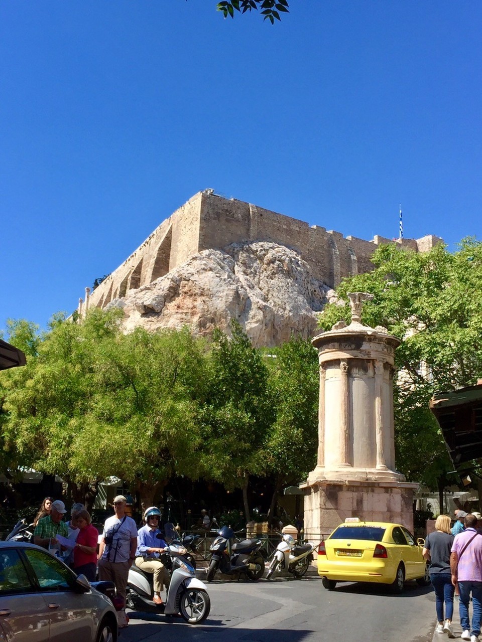 Griechenland - Athen - Blick zur Akropolis