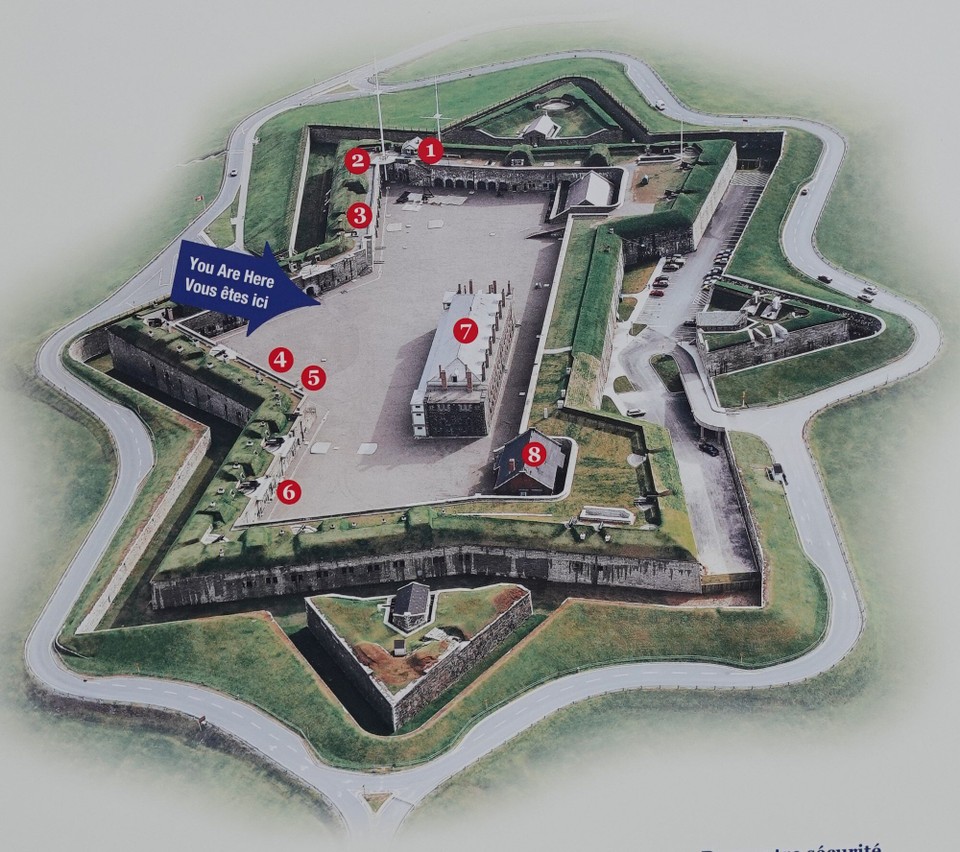 Kanada - Halifax - Plang Citadelle
