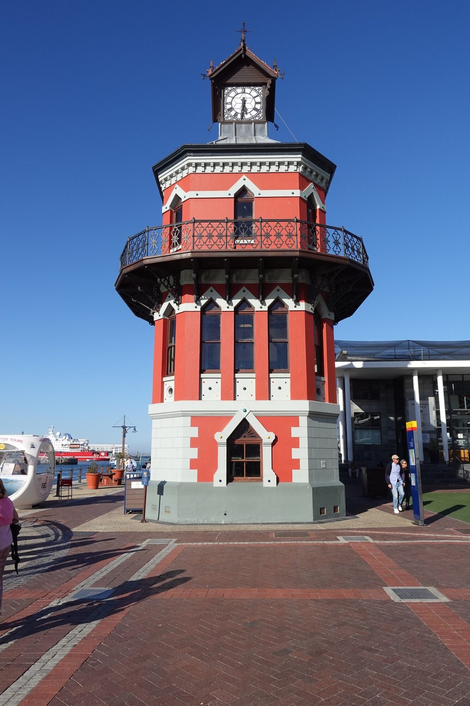 Südafrika - Kapstadt - Clocktower op der Waterfront