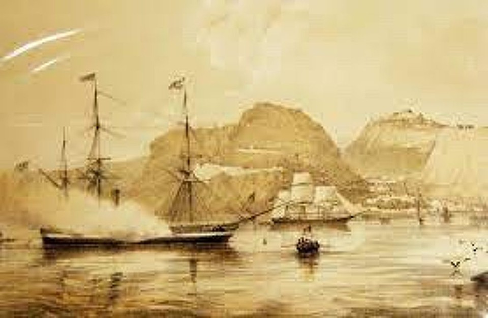 Japan - Yokosuka - „Schwarze Schiffe“ vor der Küste Japans
