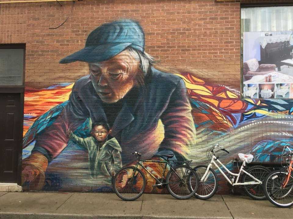 Kanada - Toronto - Mir hat die Streetart am besten gefallen in diesem Viertel