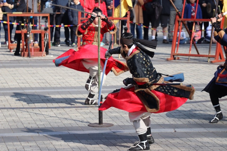 Corée du Sud - Séoul - Show at Namsan tower 🇰🇷