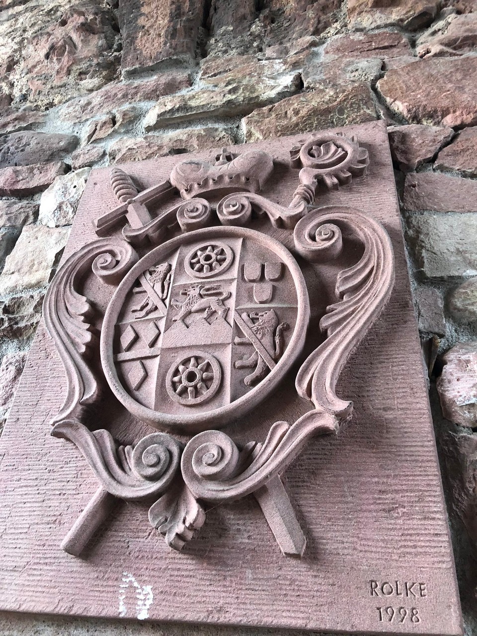 Deutschland - Ludwigshafen - Hirschhorn Wappen aus vergangener Zeit