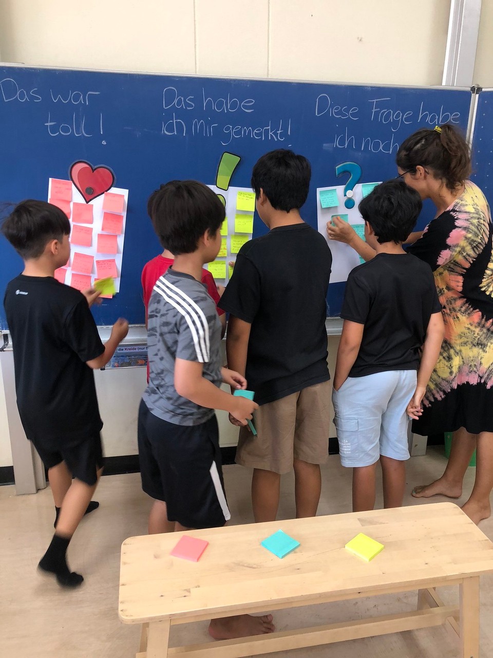 Thailand - Chiang Mai - Einblick in meine Unterrichtsstunde. Hier geben die Kids Feedback zu der Unterrichtseinheit. 