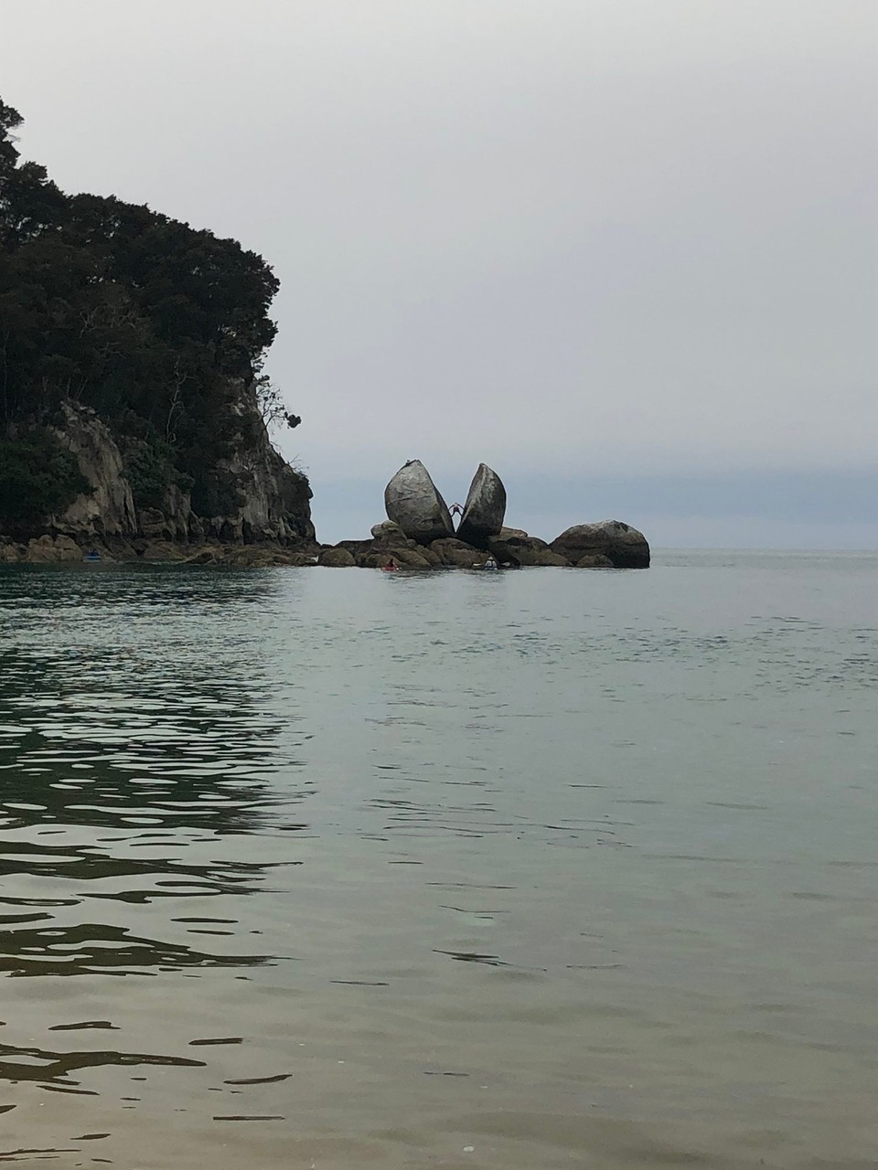 Neuseeland - Upper Moutere - Höhlen am Strand von Split Apple Rock