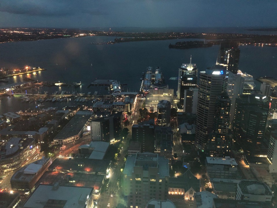 Neuseeland - Auckland - Ein letzter Blick auf die Stadt