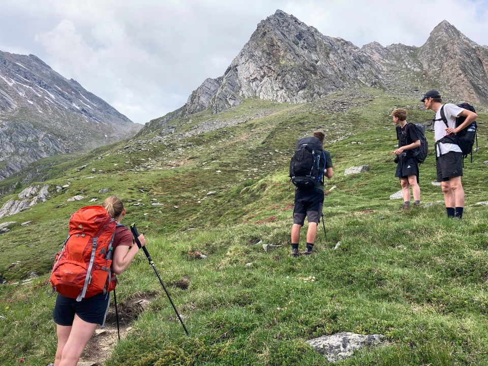 Italien - Vintl - Es geht ganz schön rauf! 1200 m heute