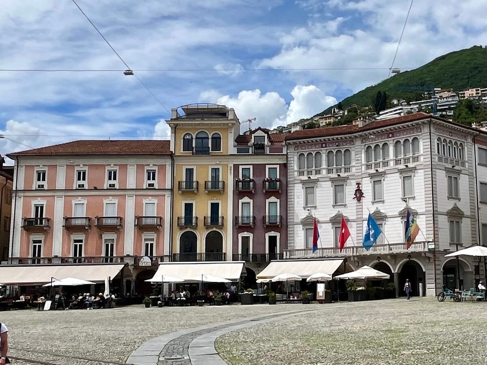 Italien - Arona - Lugarno Schweiz