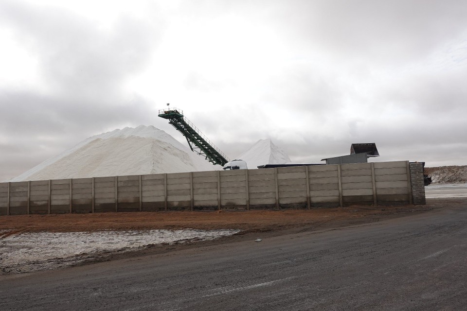 Namibia - Walfischbucht - Salzfabrik