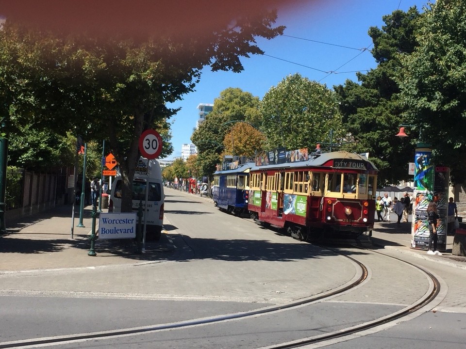 Neuseeland - Christchurch - Historische Straßenbahn 