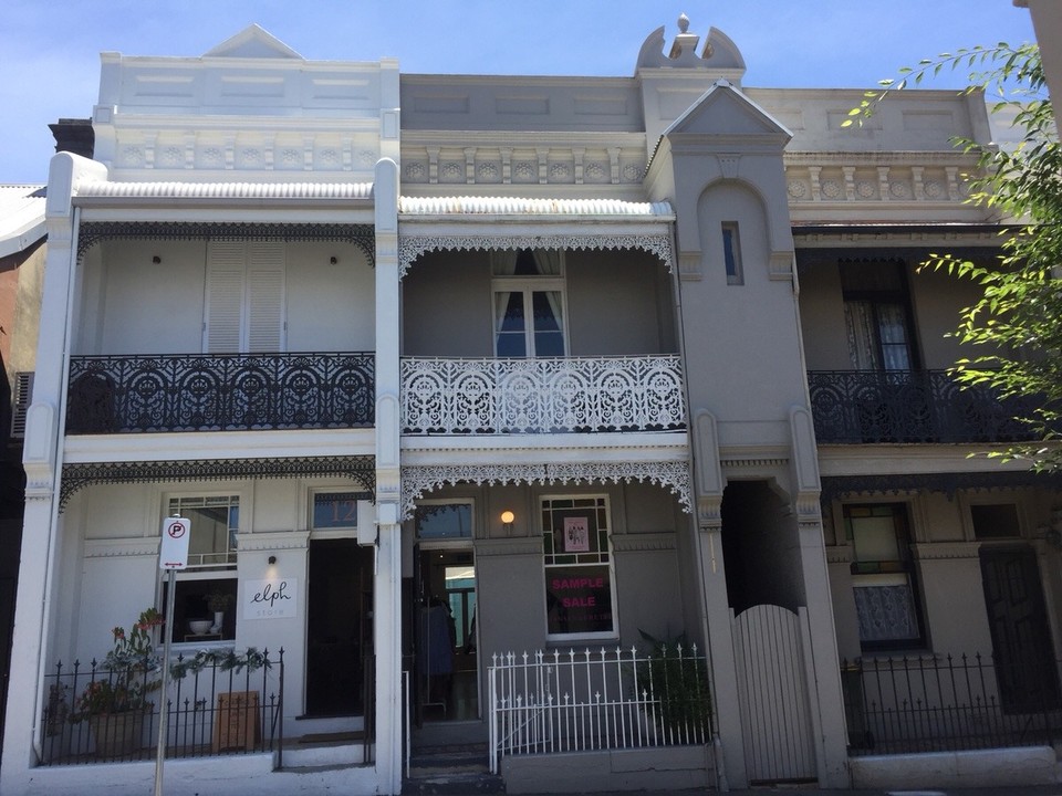Australien - Sydney - Viktorianische Reihenhäuser 