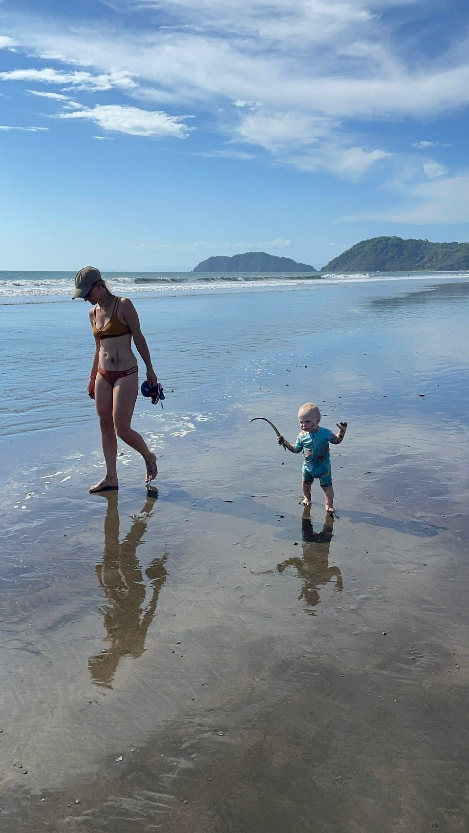 Costa Rica - Jacó - Birger läuft lieber selbst..
