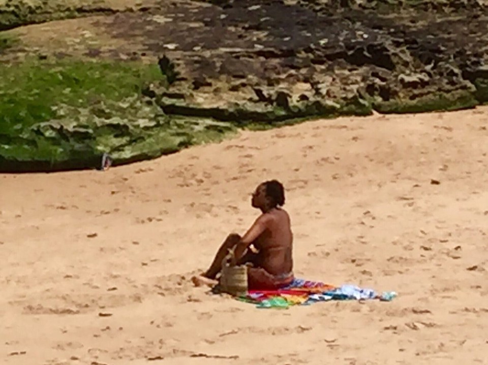 Brasilien - Salvador - Strandleben bei Ebbe