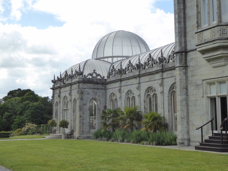 Ireland - Bray - The Orangery was built in 1852 after the fashion of Crystal Palace, London.  The 11th and 12th Earls also constructed houses for workers in the Liberties area of Dublin, which remained in the families even after the employee died.