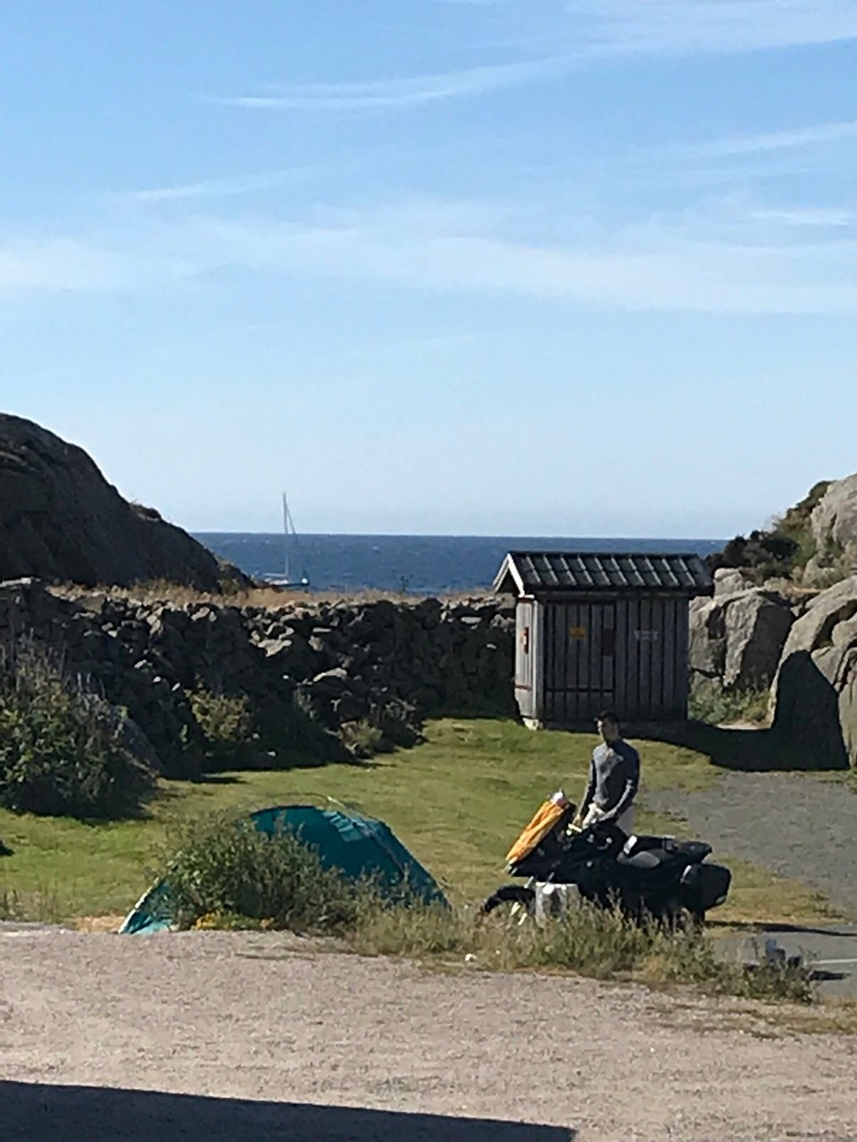 Norwegen - Flekkefjord - Start unserer Wanderung 