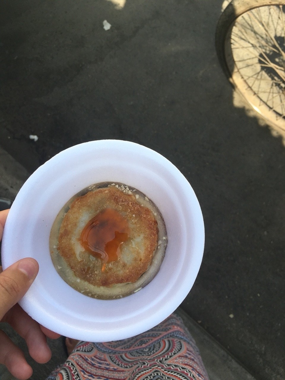 Cambodia - Phnom Penh - Lecker Straßenessen... keine Ahnung was es ist!