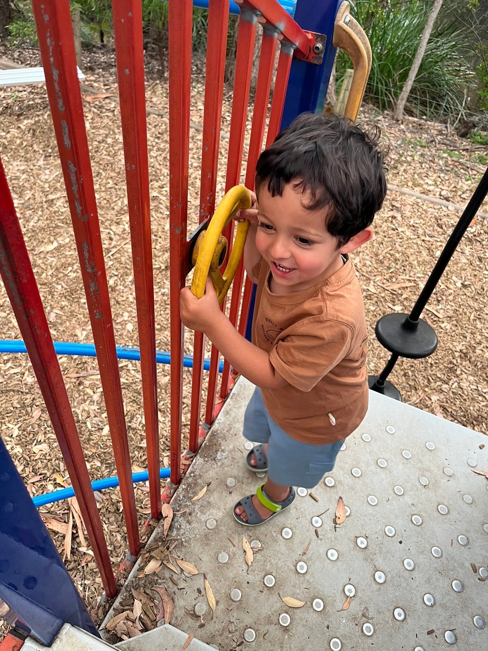 Australien - Margaret River - Zurück in Margaret River sind wir in den Rotary Park auf einen Spielplatz.