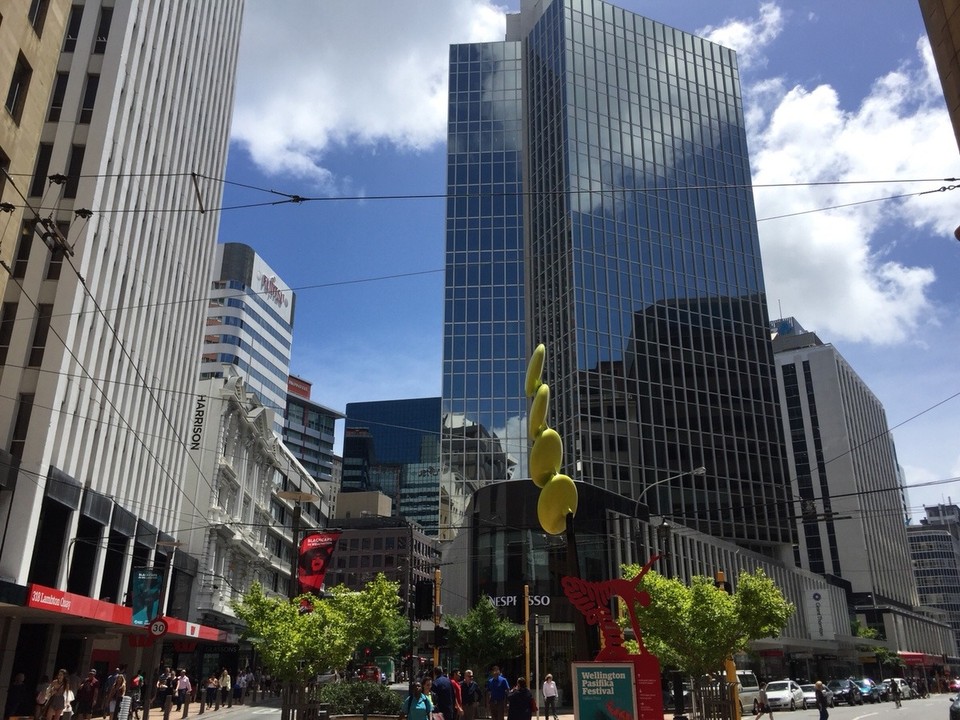 Neuseeland - Wellington - Skyline von Wellington 