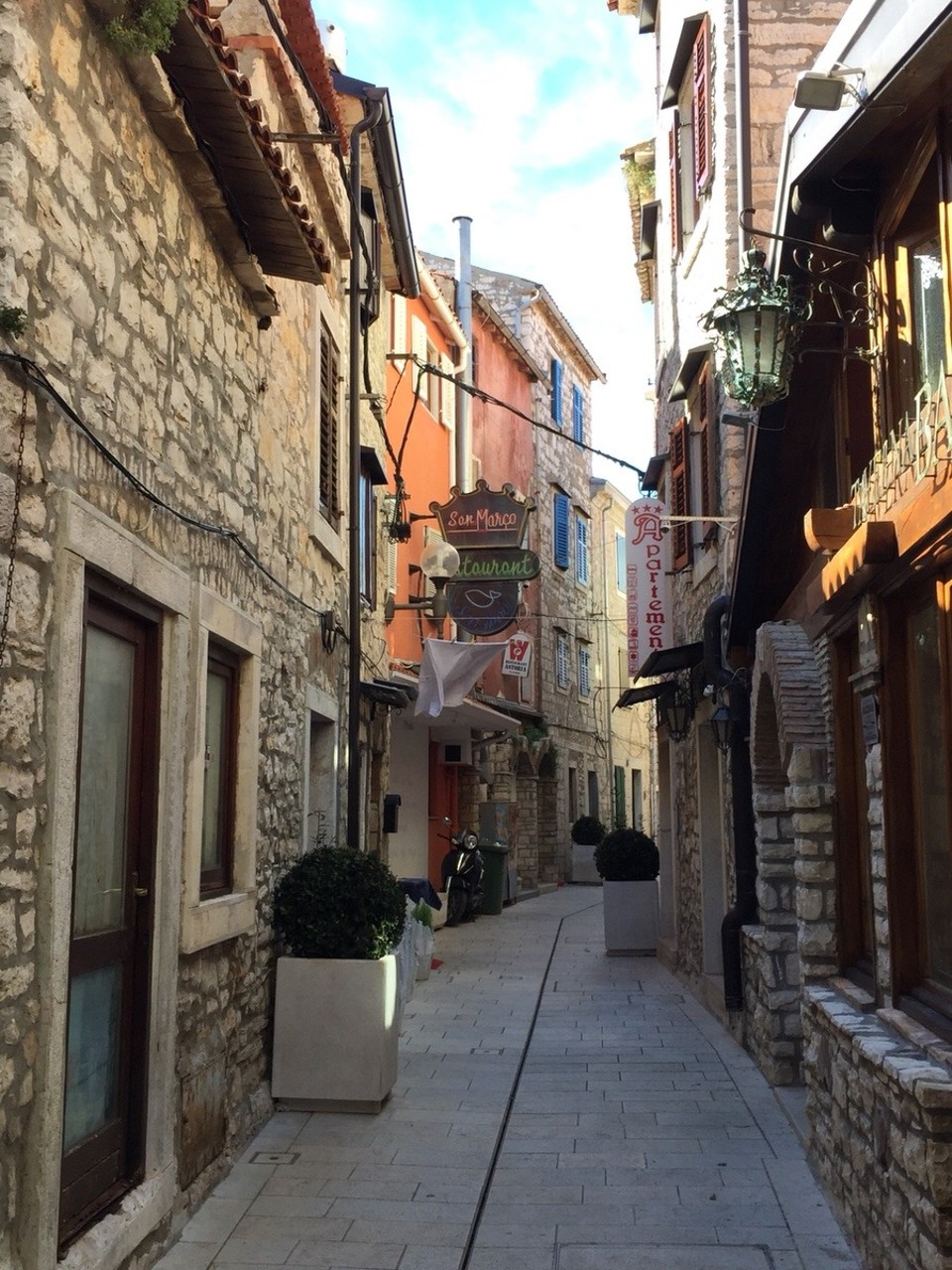 Kroatien - Umag - Altstadtgassen Umag