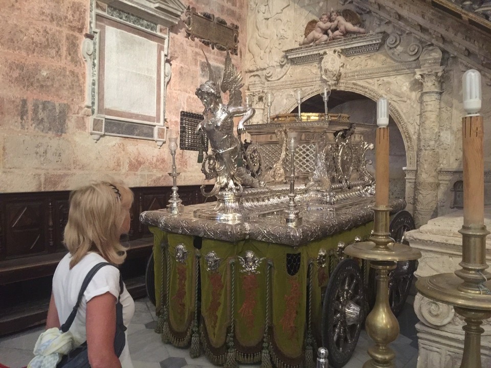  - Spain, Burgos, Plaza Mayor - Burgos Cathedral Silver Chariot