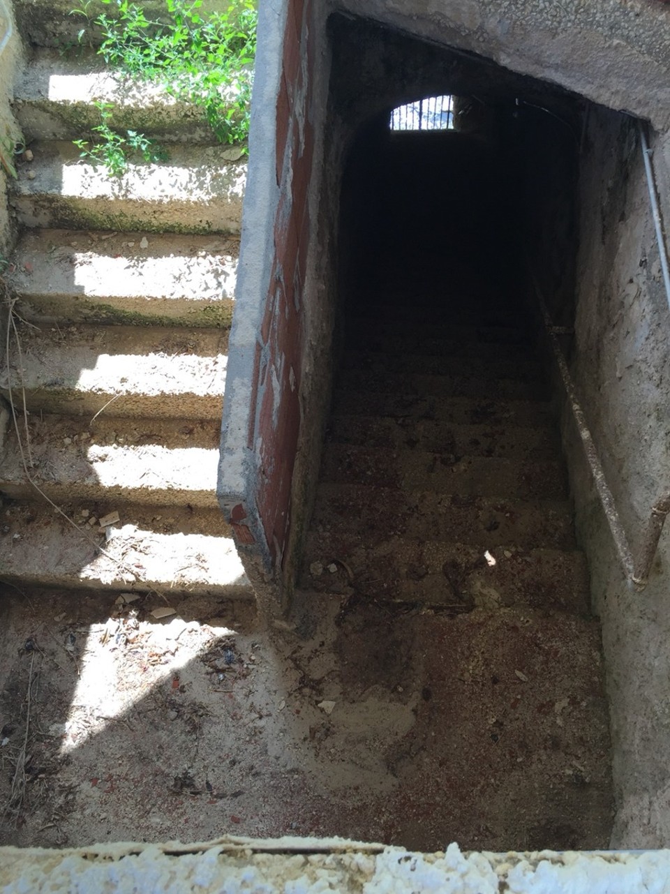 Italien - Fanusa - Der alte Zugang zum Strand unseres Hauses