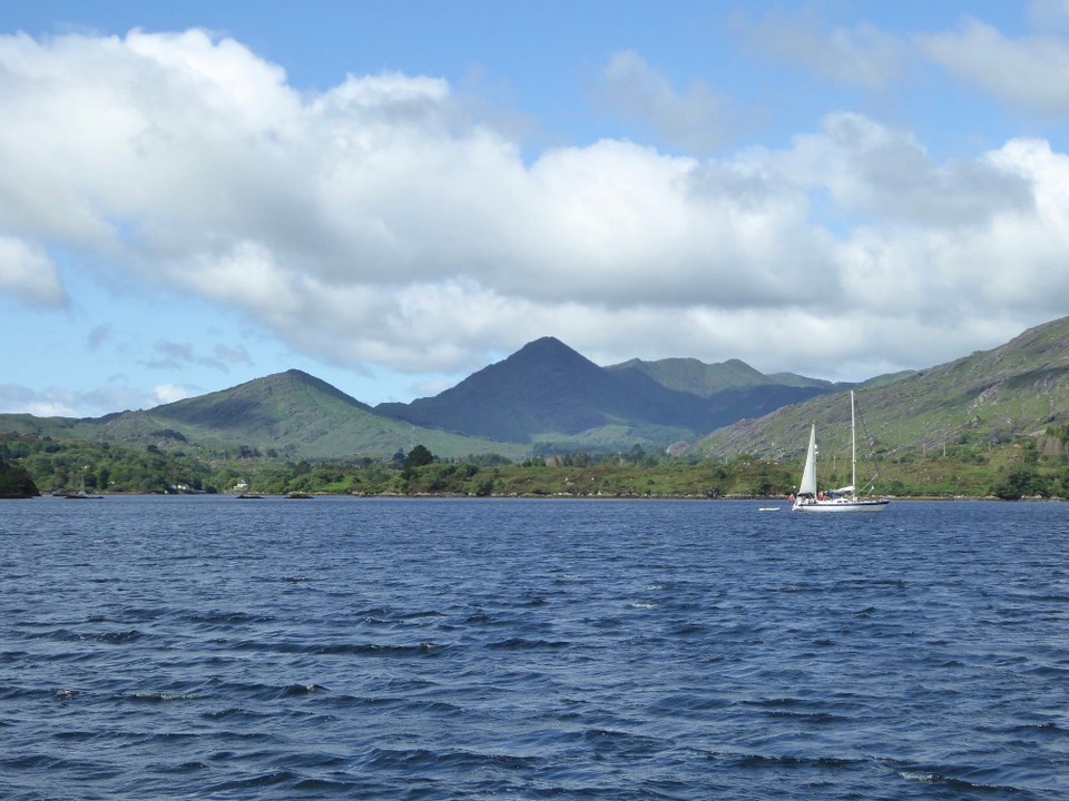 Ireland -  - Another boat set off just behind us.