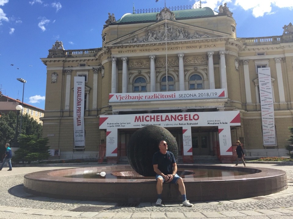 Kroatien - Rijeka - Theater 
