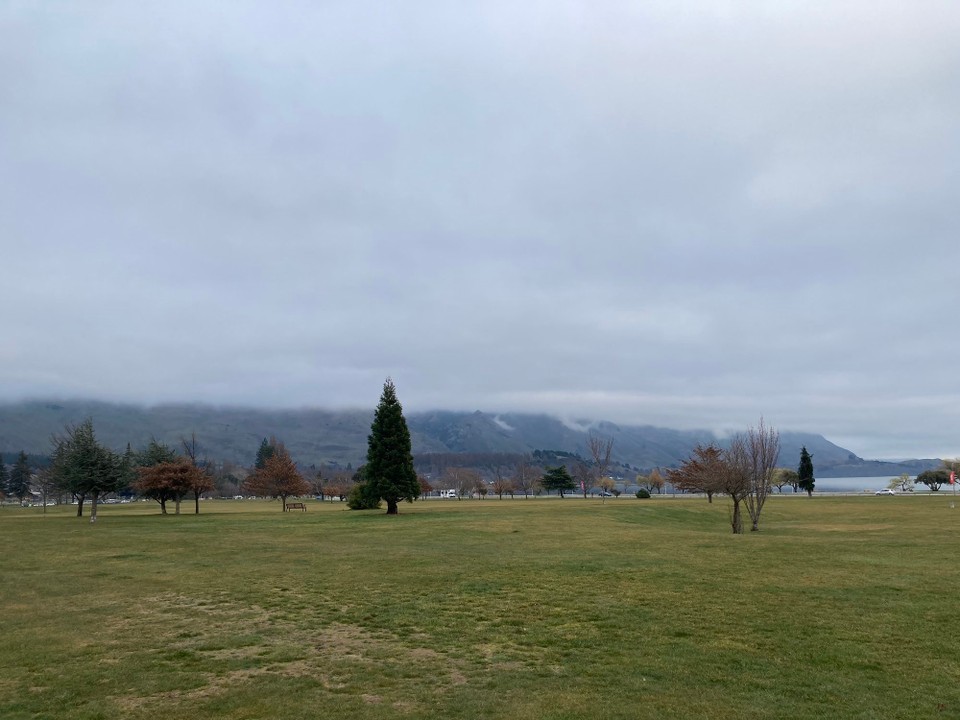 Neuseeland - Wanaka - Ziemliche Wolkensuppe, na mal sehen was das heute so wird 😅