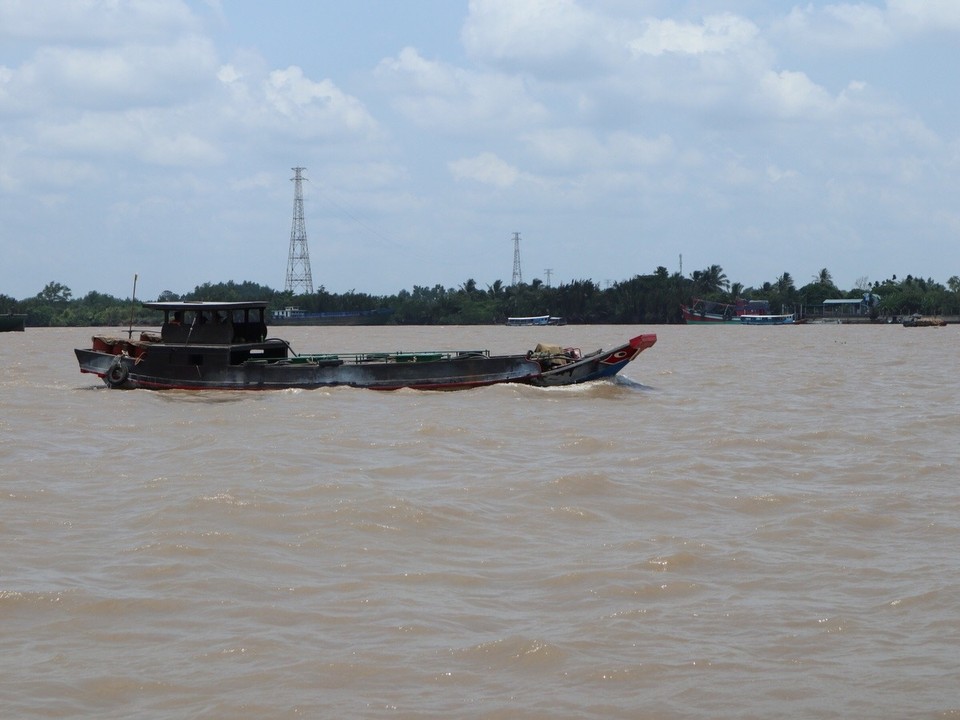 Vietnam - Ho-Chi-Minh Stadt - Ganz schön belebt der Mekong River...