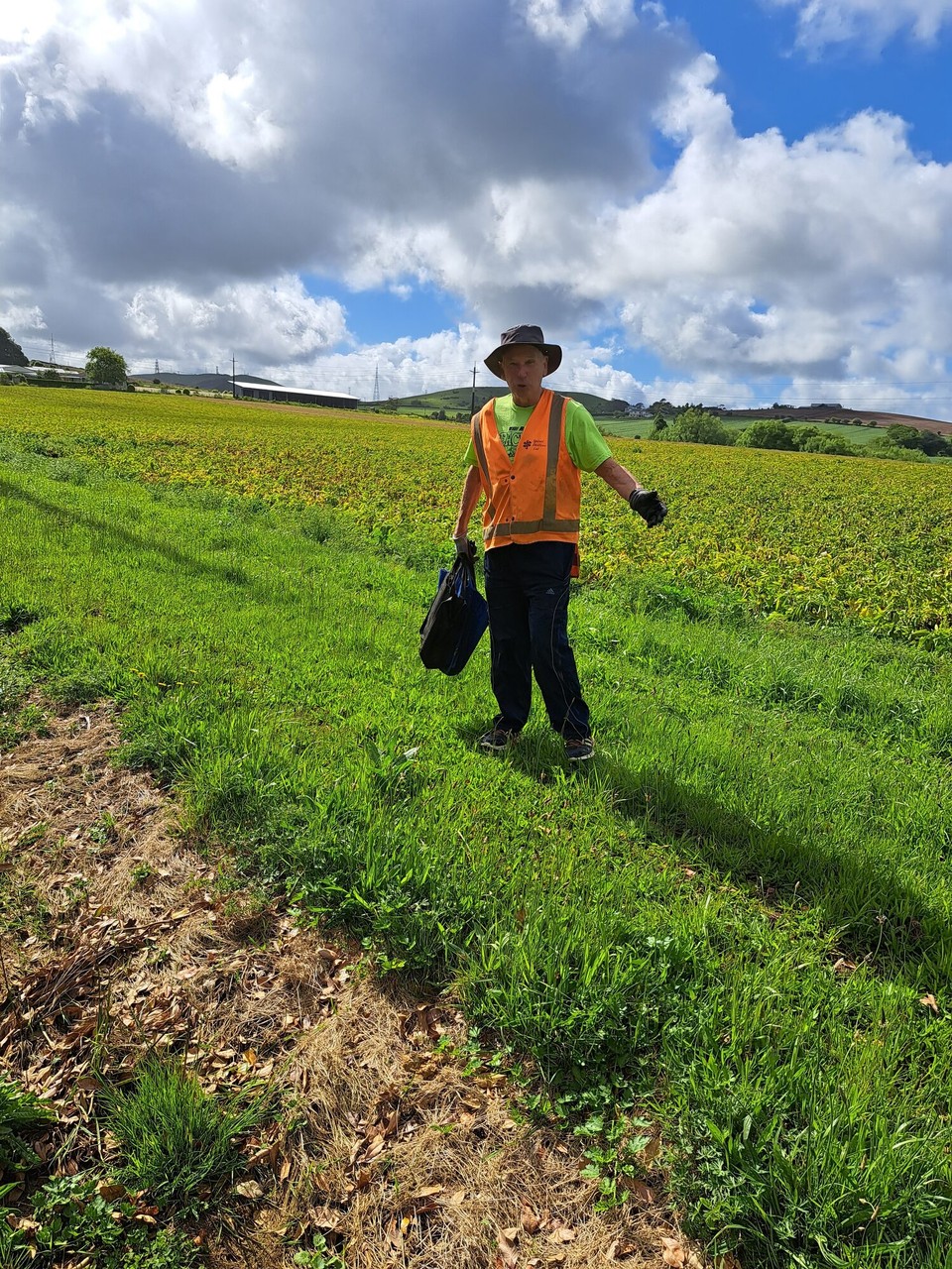 Neuseeland - Mercer - Doug hat uns zu sich nach hause eingeladen, zum Kaffee 