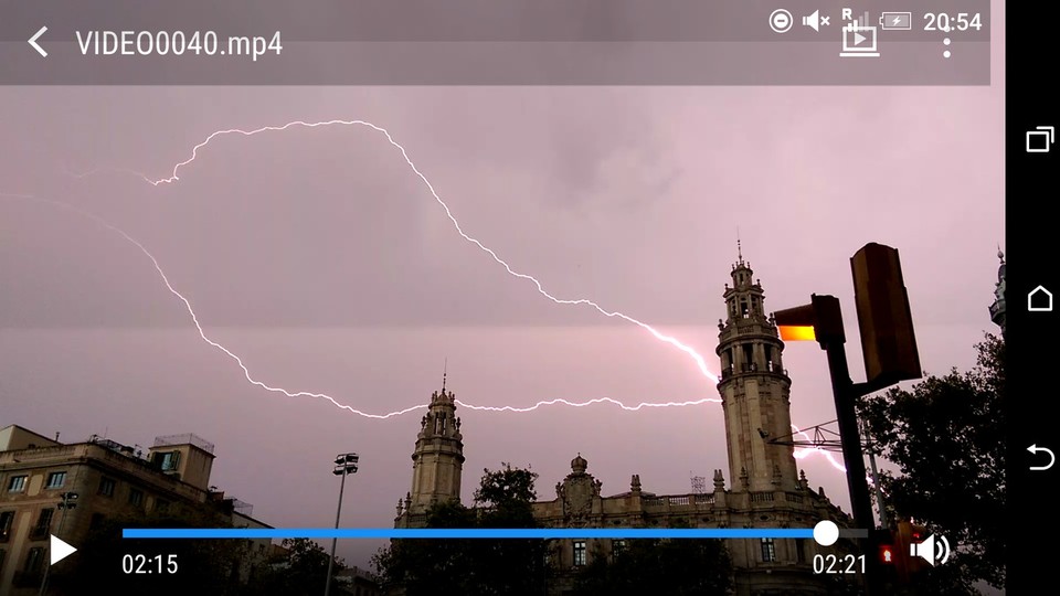 Spanien - Barcelona - "Gewitter......😱"