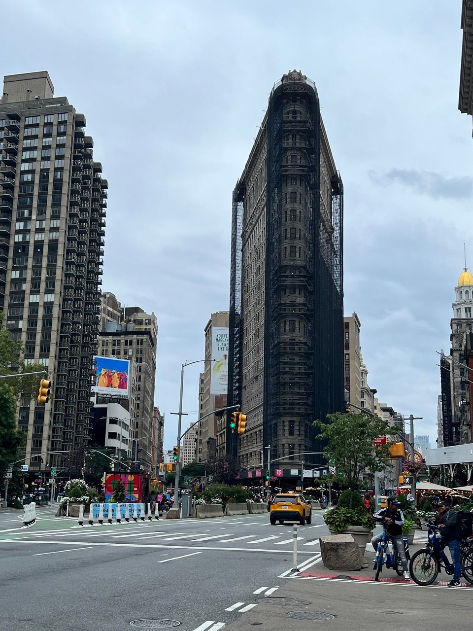 Vereinigte Staaten - New York - Flatiron, leider eingerüstet.