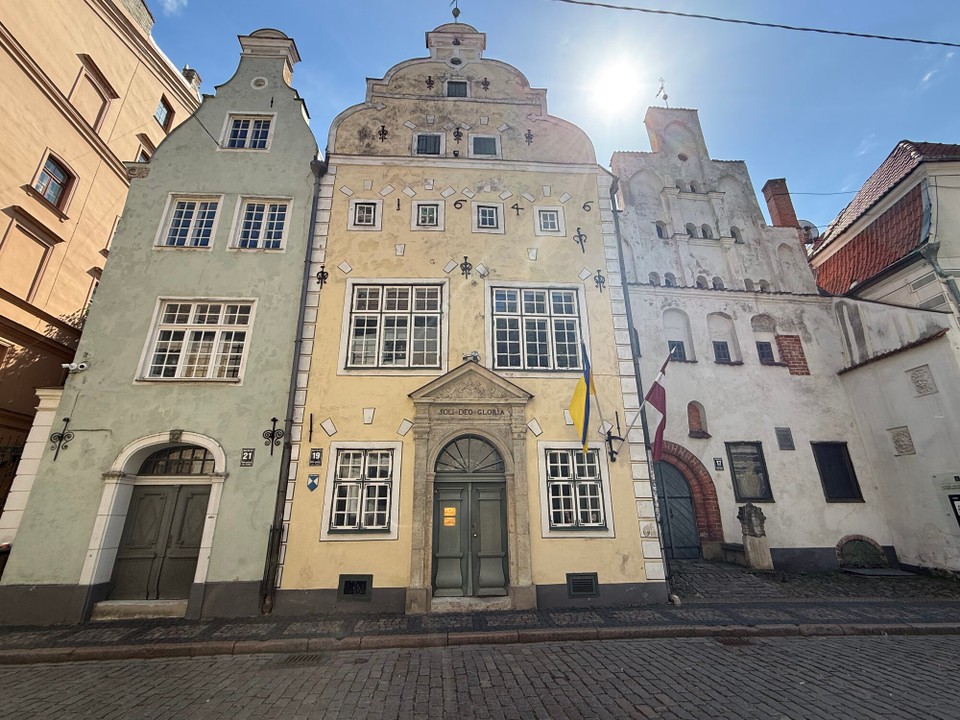 Lettland - Riga - Drei-Brüder-Häuser