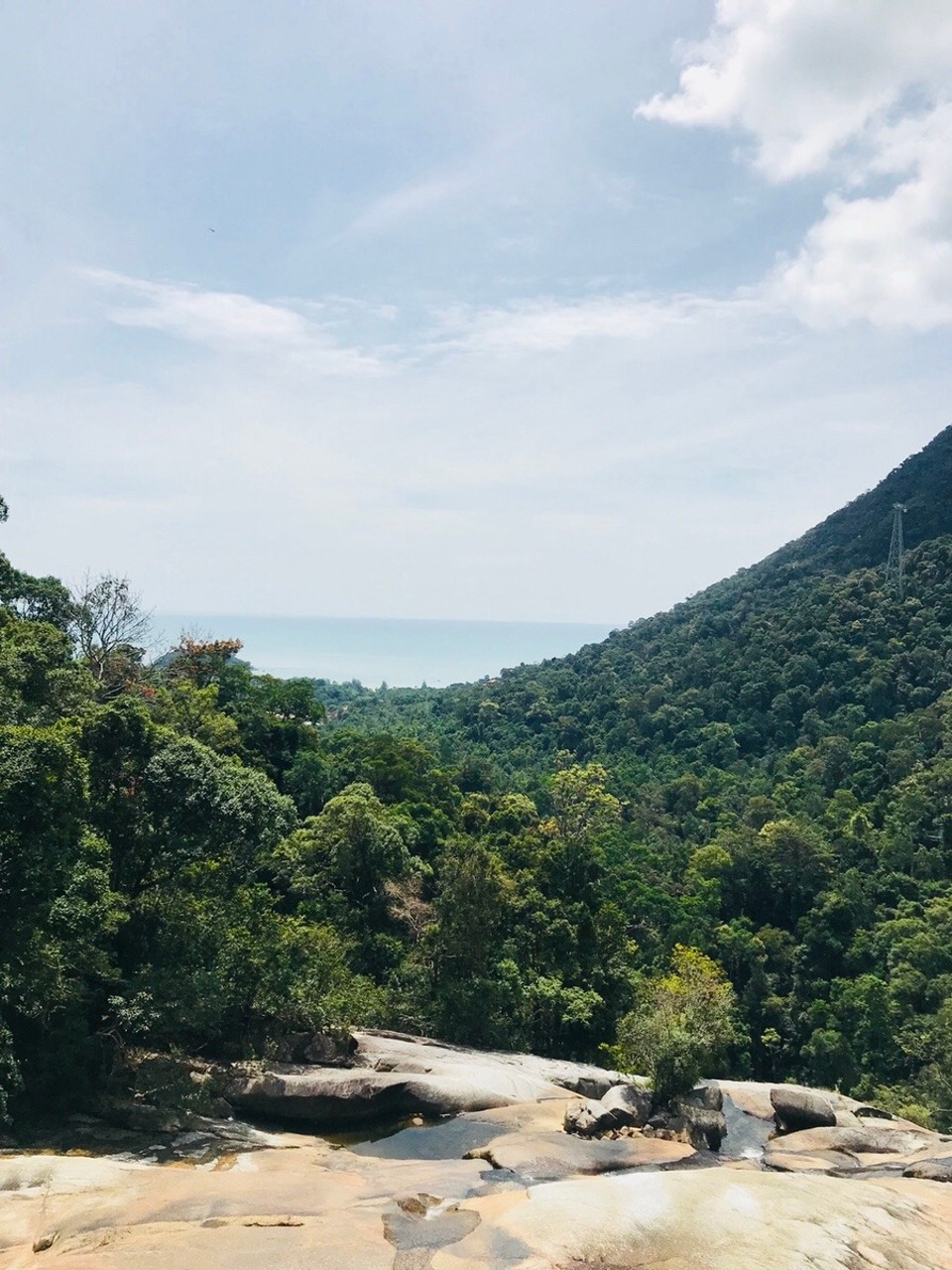 Malaysia - Langkawi - 🔝 Aussicht nach langem anstrengendem Treppenlaufen 💪🏼😎
