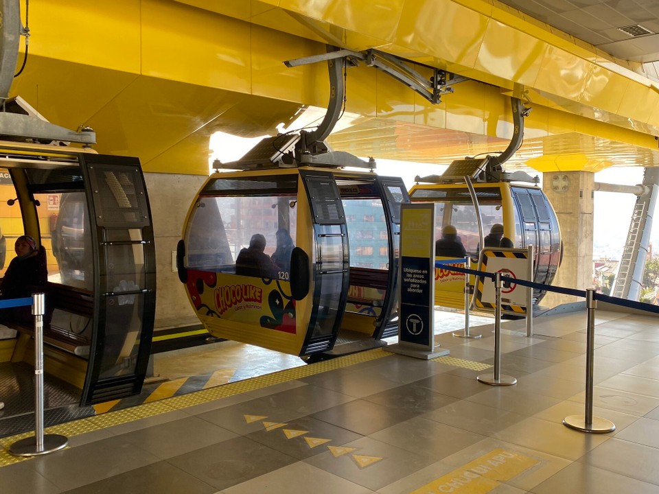 Bolivien - La Paz - Start in Gelb